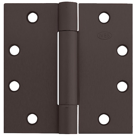 Ives Concealed Bearing Butt Hinge, 4-1/2" x 4-1/2", Square, 613, Heavy 3CB1HW 4.5X4.5 613